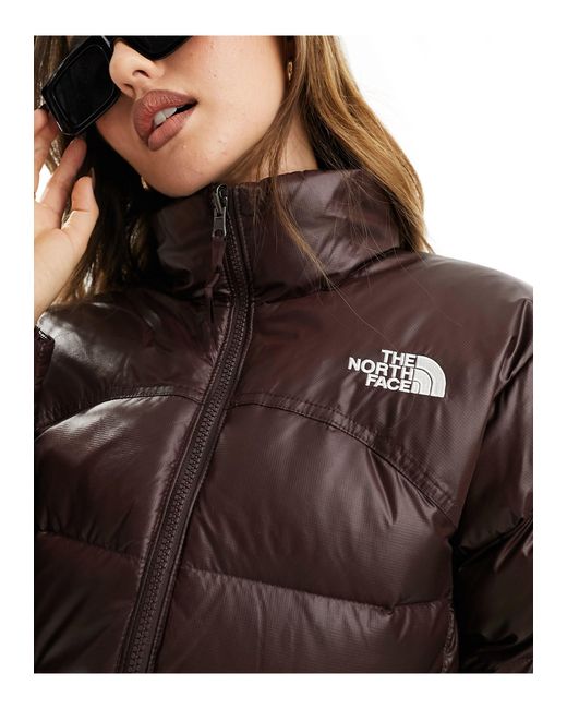 The North Face Blue Retro 2000 Nuptse Down Puffer Jacket
