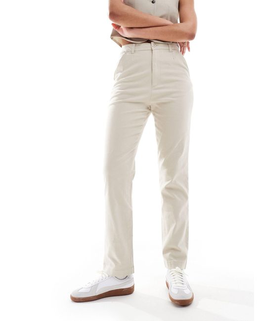 ASOS Natural Asos Design Tall Chino Pants