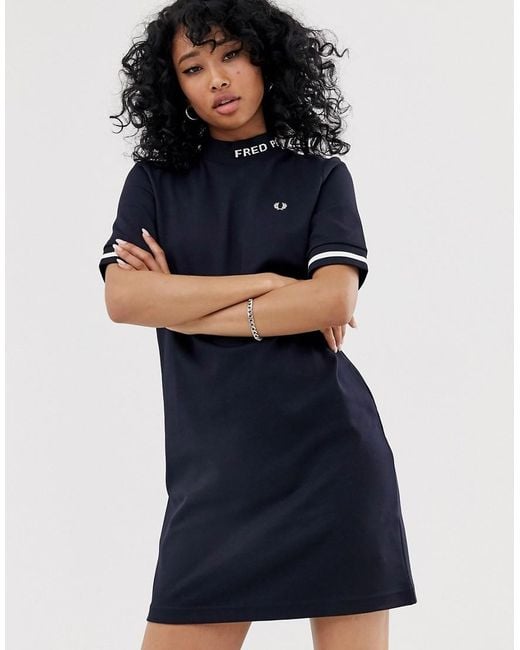 high neck fred perry