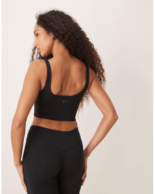 Nike Black – zenvy dri-fit – gerippter sport-bh