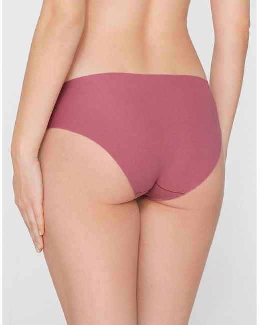 Tezenis Pink Seamless Cotton Knickers
