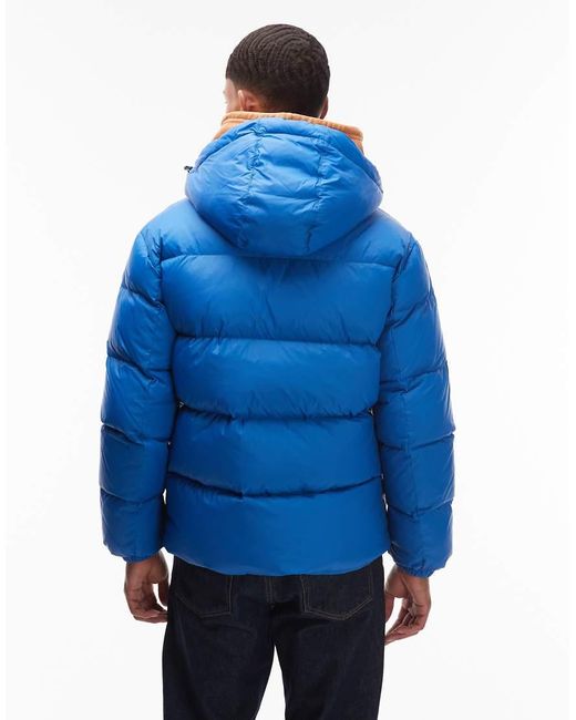 Tommy Hilfiger Blue Essential Down Puffer Jacket for men