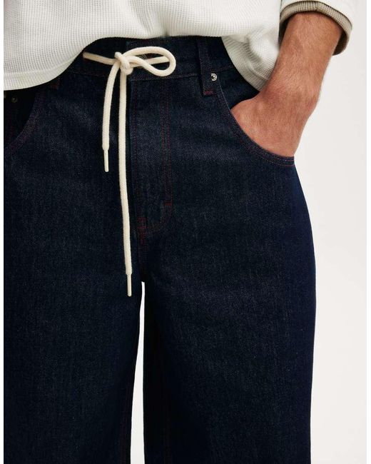 Cotton On Blue Y2K Super Baggy Jean for men