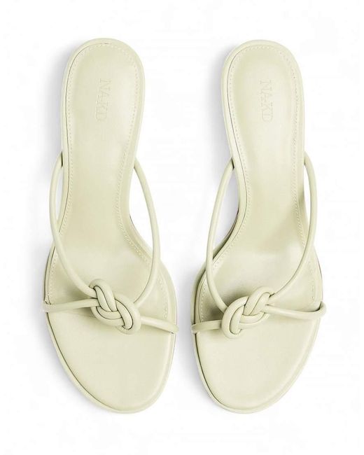 NA-KD Natural Knot Detail Heels