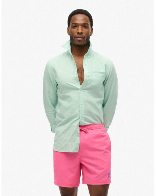 Essential - short Superdry pour homme en coloris Pink