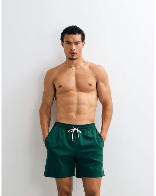 Polo Ralph Lauren Green Traveller Swim Trunks