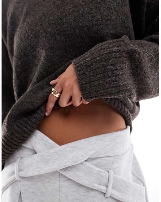 Vero Moda Black Soft O-neck Jumper
