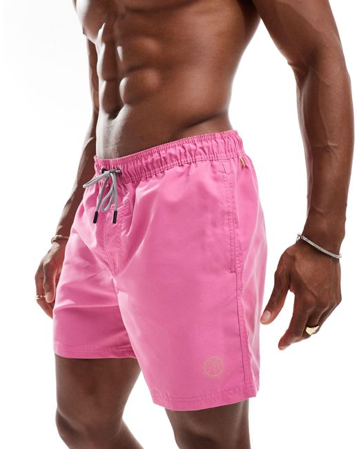 Short Jack & Jones pour homme en coloris Pink