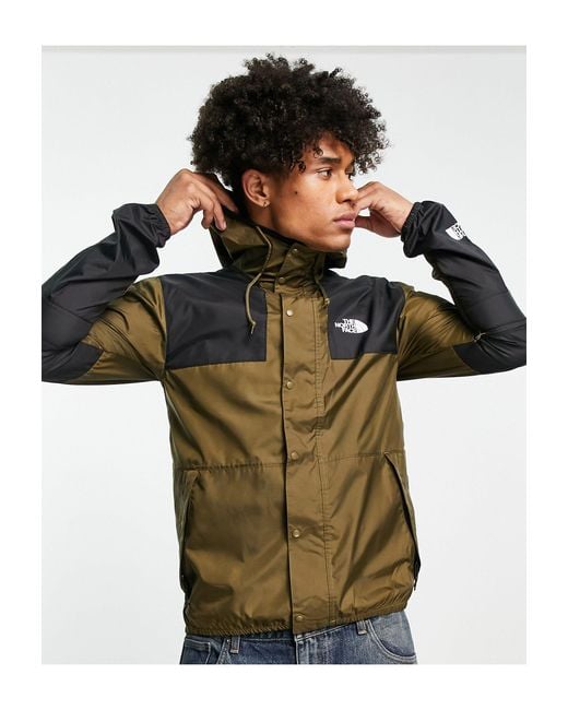 north face mountain jacket green