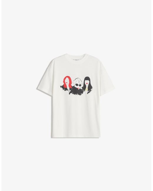 The devil wears prada - t-shirt imprimé à manches courtes Bershka en coloris White