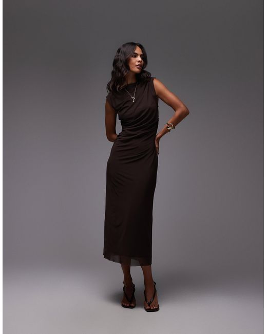 navy blue maxi dress long sleeves Navy Blue Wide V Neck Long Sleeve Maxi Dress  shopaleena