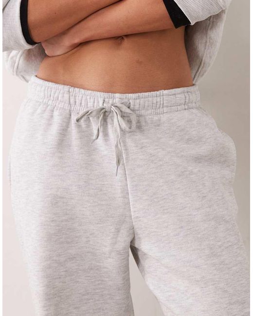 Gina Tricot Natural Co-ord Loose Fit Straight Leg joggers