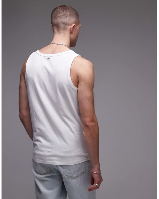 Tommy Hilfiger – tanktop in Gray für Herren