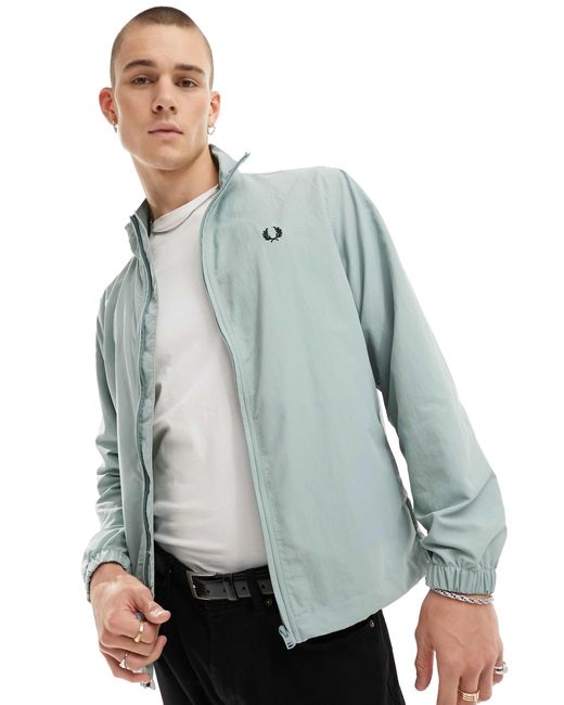 Fred Perry – trainingsjacke aus webstoff in Blue für Herren
