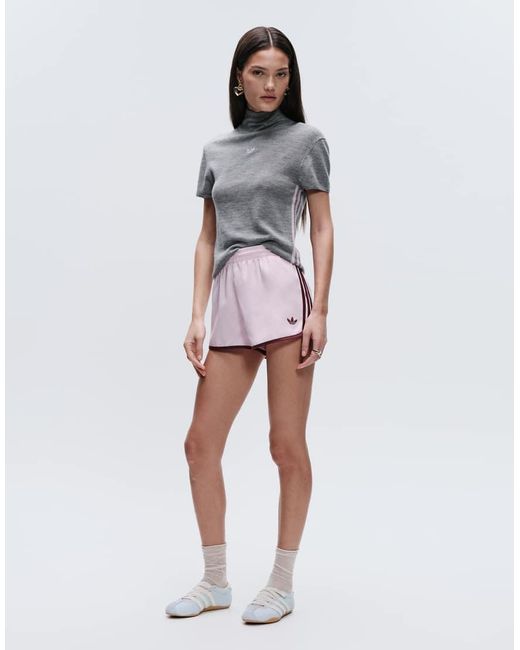 adidas Originals x ASOS Gray Regular Fit 100% Wool Knit Turtle Neck