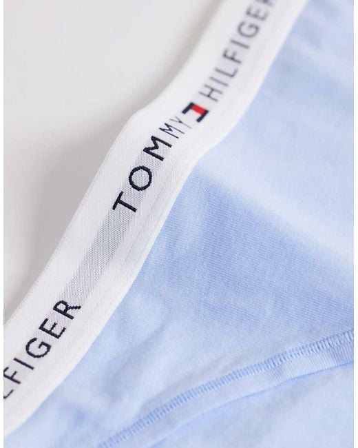 Tommy Hilfiger Blue Essential Cotton 3 Pack Bikini Briefs