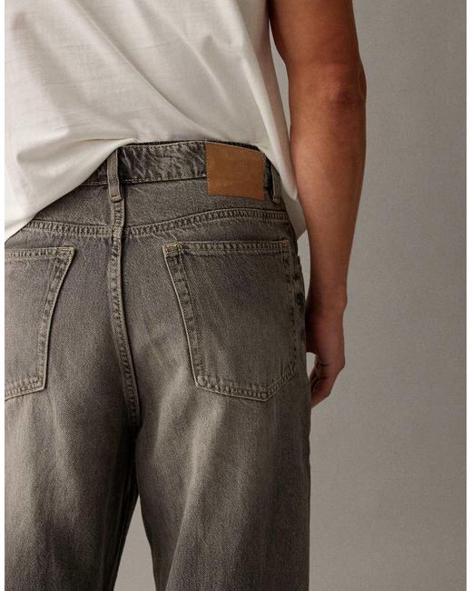 Cotton On Gray Super Baggy Jean for men