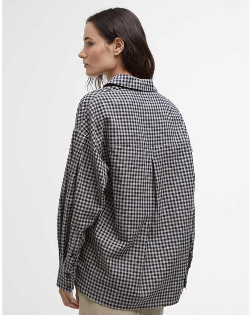 Barbour Blue With Lucy Williams Adaline Shirt