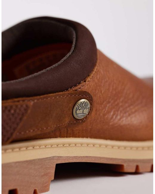 Timberland Brown Premium Mule