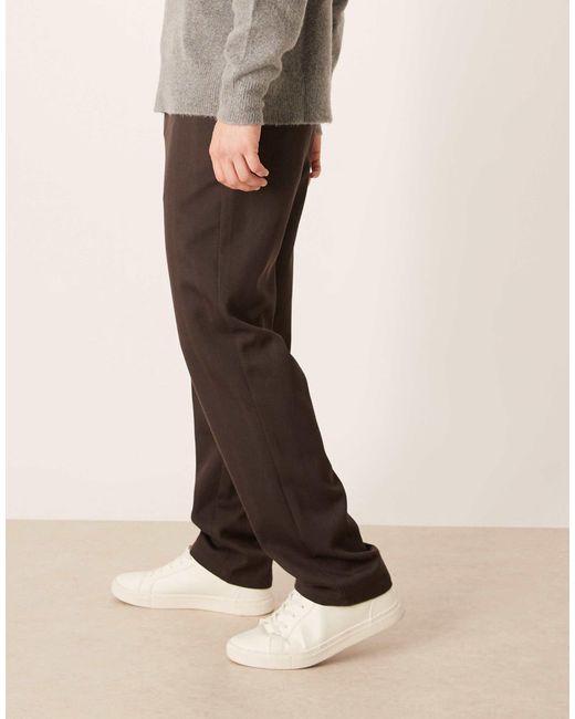 ASOS Natural Straight Pants for men