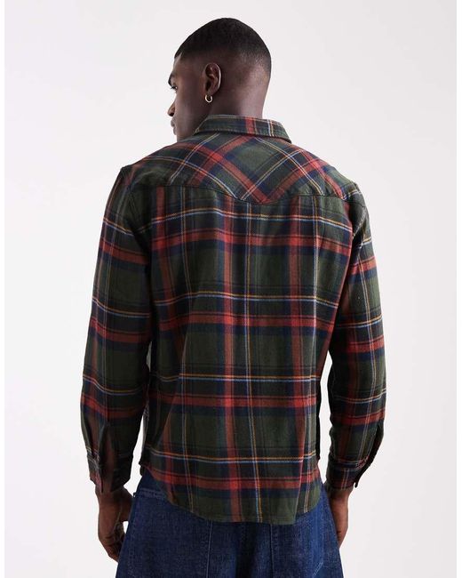 Levi's Black Relaxed Western Shirt for men