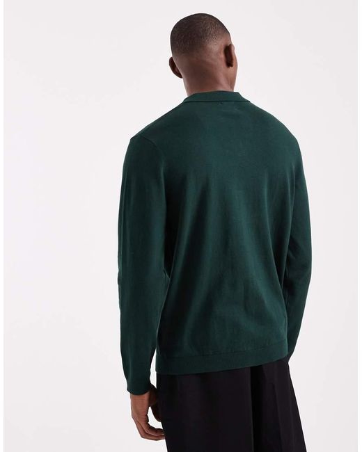 Polo Basic di ASOS in Green da Uomo