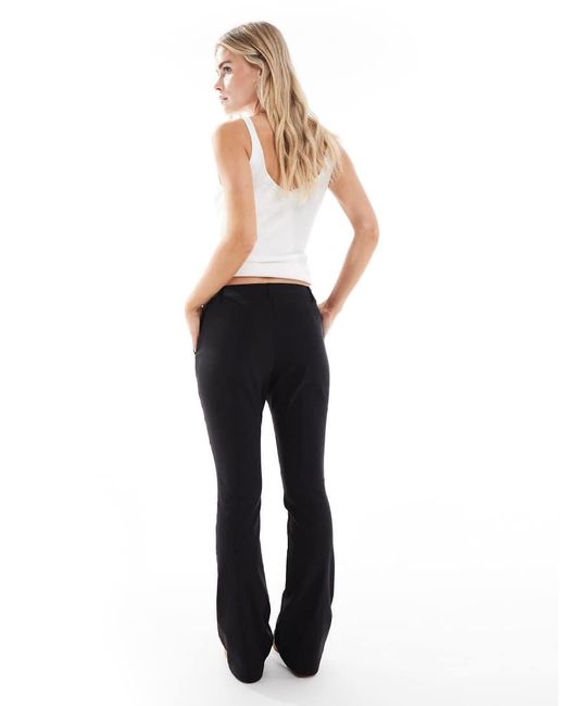 Miss Selfridge Black Tailored Bengaline Pants