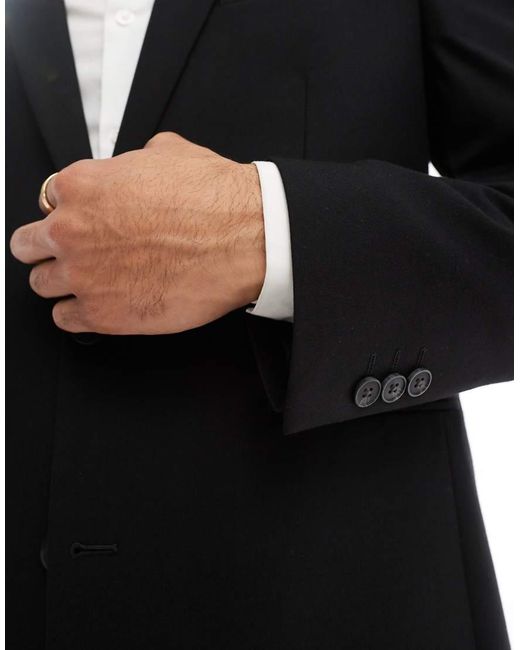 ASOS Black Regular Suit Jacket for men
