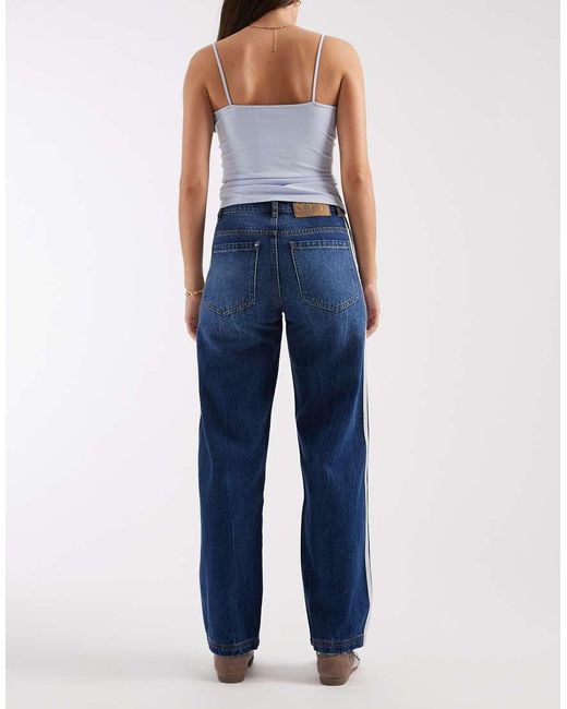 Adidas Originals Blue Dad Jeans