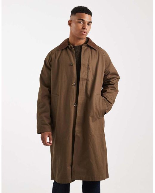 Jack & Jones Natural Mac Coat for men