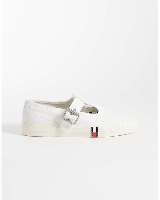 Tommy Hilfiger Natural Archive Mary Jane Shoes