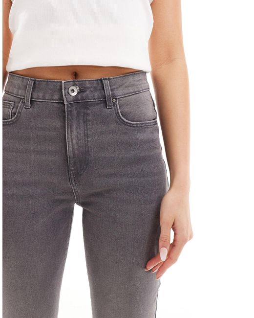 ONLY Gray High Waisted Skinny Fit Jean