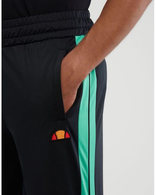 Ellesse Black Cassed Track Pant for men