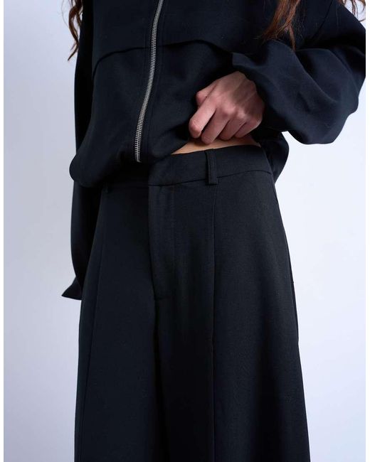 TOPSHOP Blue Co Ord Barrel Trouser