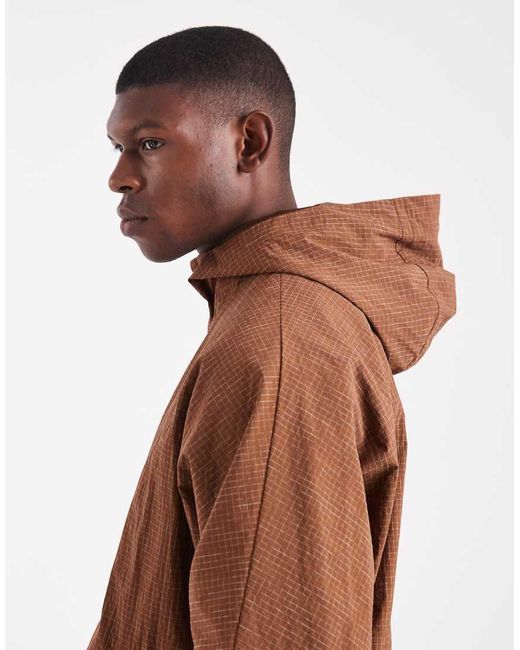 ASOS Brown Track Jacket for men