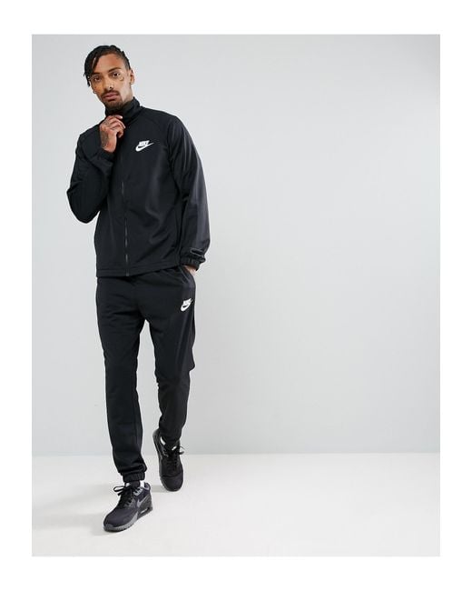 Survêtement en maille polyester - 861780-010 Nike pour homme en coloris  Noir | Lyst