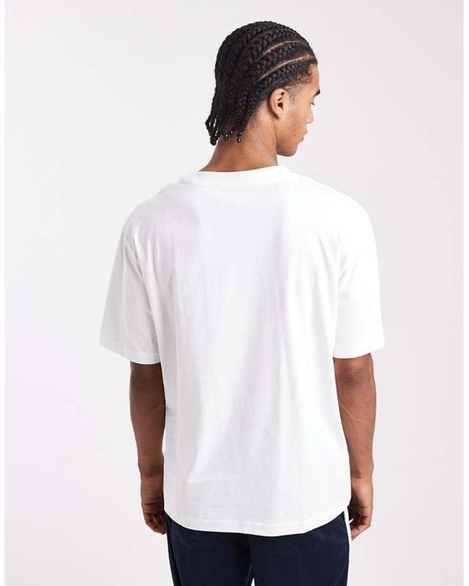 ASOS White Essentials 2 Pack Relaxed T-Shirts for men