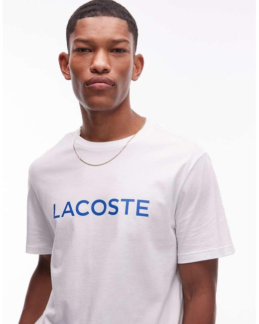 Lacoste Loungekleding in het White voor heren
