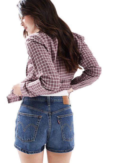 Levi's Blue 501 Original Denim Shorts