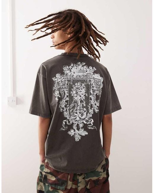PacSun Black Graphic T-shirt for men