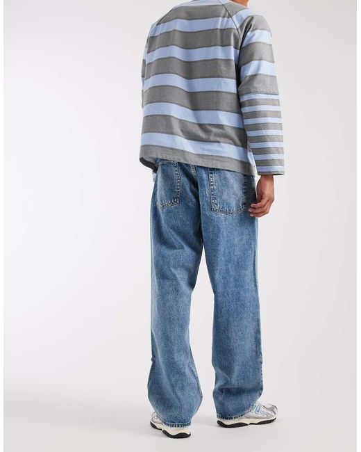 Gap Blue Super Baggy Jeans for men