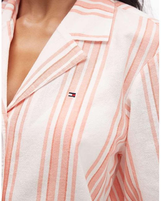 Tommy Hilfiger Pink Essentials Pyjama Set