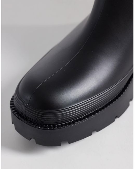 SEQWL Black Rain Boots