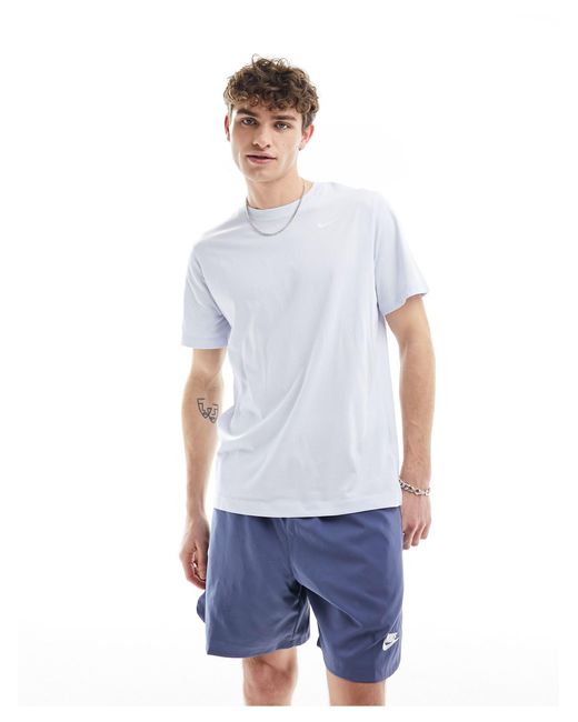 Nike White Dri-fit T-shirt for men
