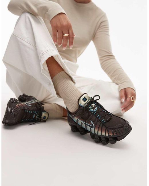 Nike Blue Shox Tl Trainers