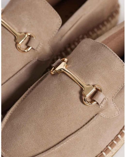 ASOS Natural Espadrilles With Snaffle for men