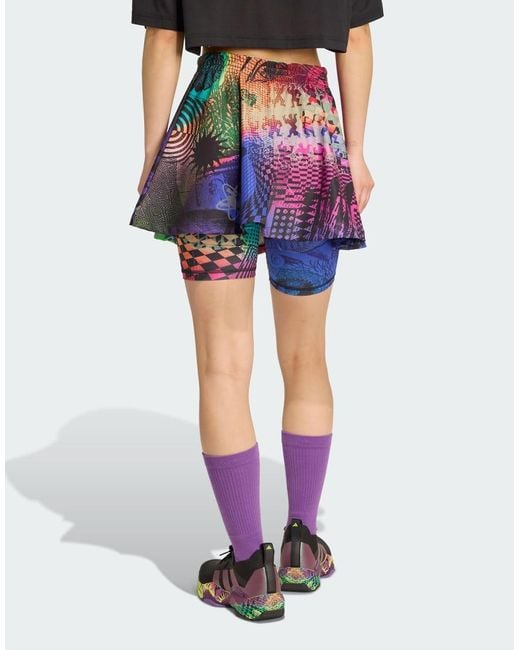X Jeremy Scott di Adidas Originals in Green