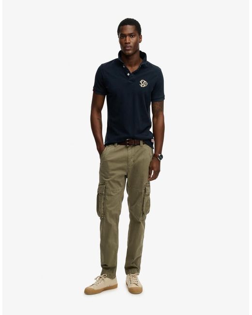 Superdry Blue Core Cargo Pants for men