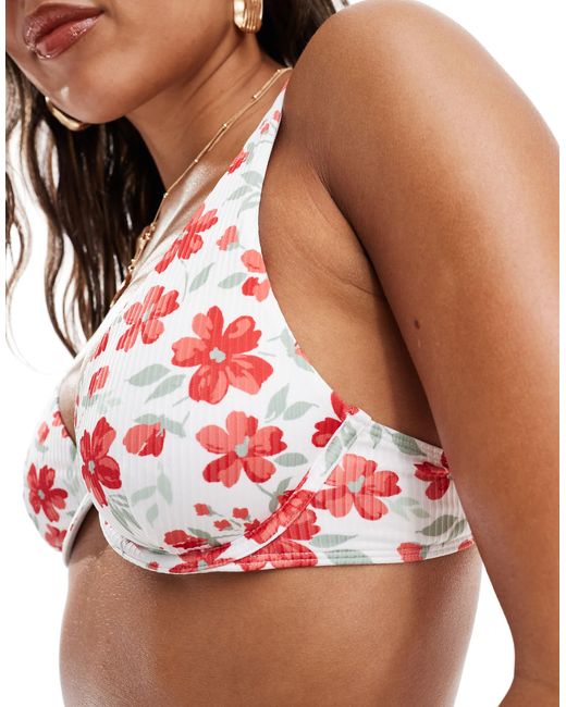 Hollister Brown – bügel-bikinioberteil