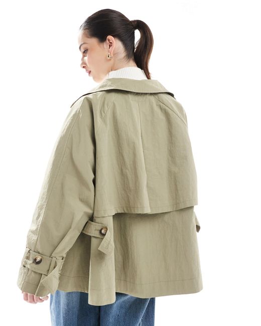 ASOS Gray – trenchcoat